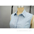abito da camicia con cintura da donna